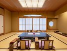 貴賓室<和室15畳+和室6畳+応接間8畳>