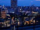 ルーフトップテラスから眺める浅草寺ライトアップ