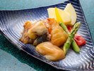 ふぐ陶板焼き