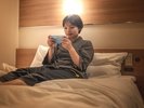 夜は、やわらかな灯りがお部屋を包みます