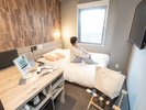 女性限定のお部屋で、安心・快適なご滞在!