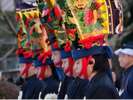 ◆えんぶりは八戸地方に春を呼ぶ豊年祈願の郷土芸能です。30数組のえんぶり組が一斉に行う舞が見所!