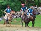 ◆加賀美流騎馬打球三社大祭中日に行われる伝統馬上競技です。