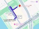 最寄りのコンビニまで徒歩3分。ファミリーマート 東京ドリームパーク店 営業23:00まで