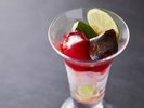 【会席共通(2026夏)】蛸と夏野菜 梅肉ジュレ掛け