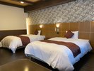 本館 VIPルーム (広さ37�u ベッド幅140cmと120cm)