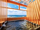 【初音】日本海を一望できる露天風呂