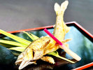 焼物一例:鮎の塩焼き