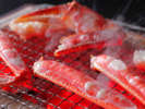 紀州備長炭焼きがに。彩月流のおもてなし。春からは香住がにを※夏季は変更となる場合もあります(城崎温泉)