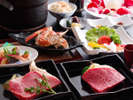 ステーキの世界へ。彩月は本物で貫きます。紀州備長炭で贅沢に。(花小路彩月/城崎温泉)