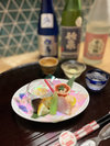 季節の前菜は、地酒とも相性抜群