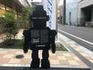 外観に取り付けてあるロボットの説明