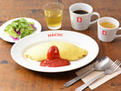 「MAGO HACHI」の変なホテルオリジナル朝食セット/オムライス朝食(サラダ・スープ・ドリンク付)