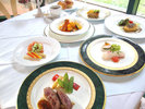 *【洋食フルコース】一例。見た目にも美しい、五感で味わう洋食フルコース。