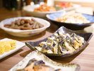 朝食バイキング一例