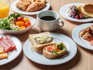 朝食ビュッフェ