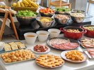 朝食ビュッフェ