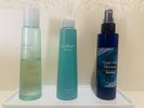 RyuSpaシリーズのクレンジングから化粧水・乳液までご用意。荷物を減らして身軽な女子旅を