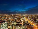 客室からの夜景