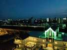 【男性大浴場】大浴場からの眺め*屋上(外)設置ですので寒さに負けぬ!≠ニいう兵の方はぜひ!!