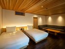 【別館・島茂屋】百十四/光と緑に抱かれた空間/半露天風呂付