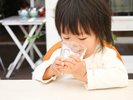 HUB's cafeをご利用のお子様にはジュースをご提供しております。