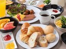 朝食ビュッフェ
