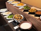 朝食ビュッフェ