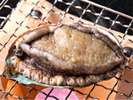 ■ある日のご夕食メニュー(季節提供)/活あわびの踊り焼き