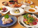 【ある日のお料理一例】三陸で獲れる新鮮な海産物を素材本来の味を最大限に活かした和洋創作料理でご提供