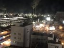 客室から見える夜景でございます。(天候によっては見えない時もございます)
