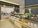 朝食ビュッフェ会場