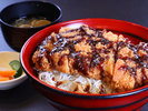 選べるビジネス定食一例 みそかつ丼
