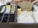 ロビー設置のアメニティバー。お好きなものをお部屋にお持ちください。