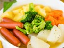 【日替朝食メニュー】(例)「野菜たっぷりポトフ」