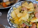 【日替朝食メニュー】(例)「じゃがいものハニーマスタード」