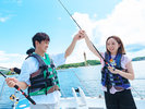 【船上釣り体験】釣りの楽しさにハマってしまうかも?釣った魚はBBQで召し上がれ♪