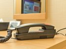 客室の内線電話でございます