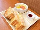 カフェ・ド・クリエのモーニング一例
