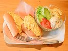 プラン限定★コメダ珈琲の特別朝食手作りたまごドック