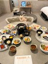 【ご宿泊のお客さま】あおちゃん。部屋食は全ての料理を一度にお持ちするので途中でスタッフの入室はなし