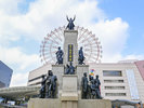 鹿児島中央駅「若き薩摩の群像」 写真協力:鹿児島市