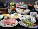 *福島の新たな逸品「福粕花」と、旬菜を掛け合わせた華やかなすき焼き会席