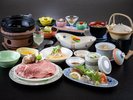 *福島の新たな逸品「福粕花」と、旬菜を掛け合わせた華やかなすき焼き会席