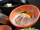 *上質な食材をシンプルに仕上げた料理。素材の良さを存分にお楽しみいただけます。