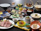*贅沢な味覚を取り揃えたご褒美プランのお料理一例。特別な日のご旅行にもおすすめです。