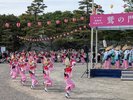 徳島城阿波おどり2024(鷲の門広場)輪踊り