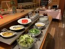 サラダ・果物