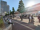 徳島駅前バス乗り場(徳島市営バス)