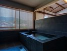 客室露天風呂(全室完備)
